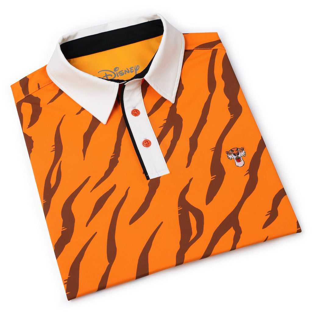 RSVLTS Shere Villainy All-Day Polo in Orange — detail 8