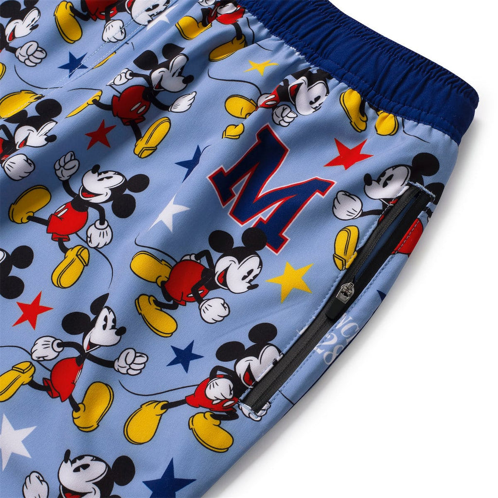RSVLTS M-azing Mickey V2 Lined Training Shorts in Blue — detail 10