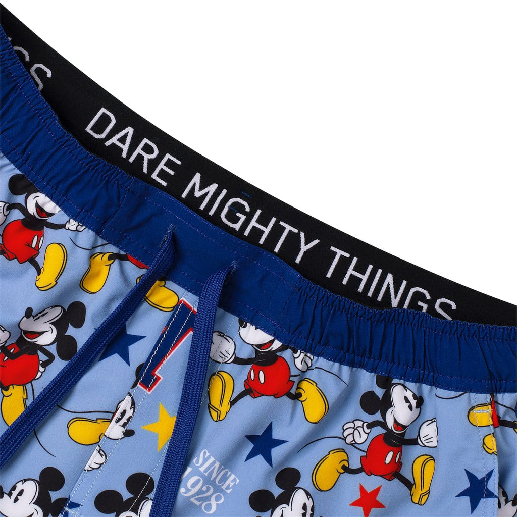 RSVLTS M-azing Mickey V2 Lined Training Shorts in Blue — detail 4