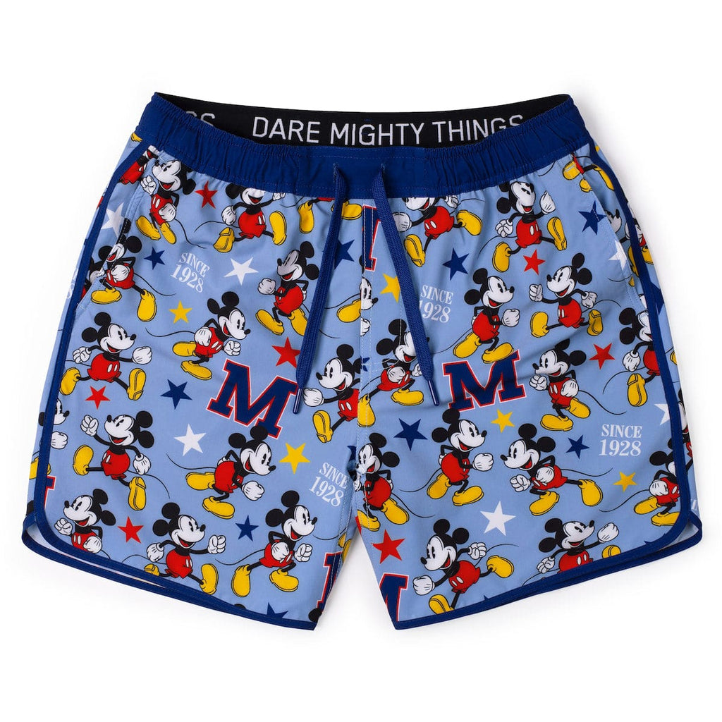 RSVLTS M-azing Mickey V2 Lined Training Shorts in Blue — detail 8
