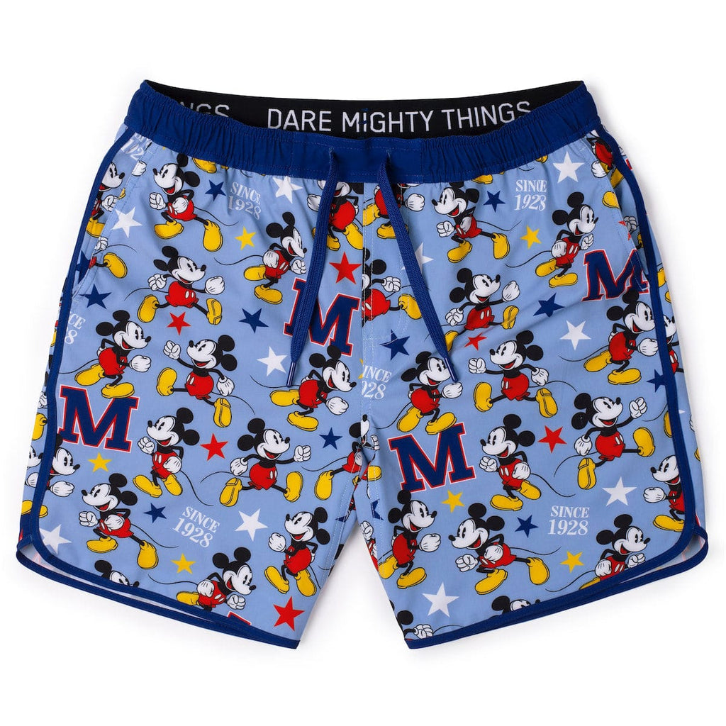RSVLTS M-azing Mickey V2 Lined Training Shorts in Blue — detail 12