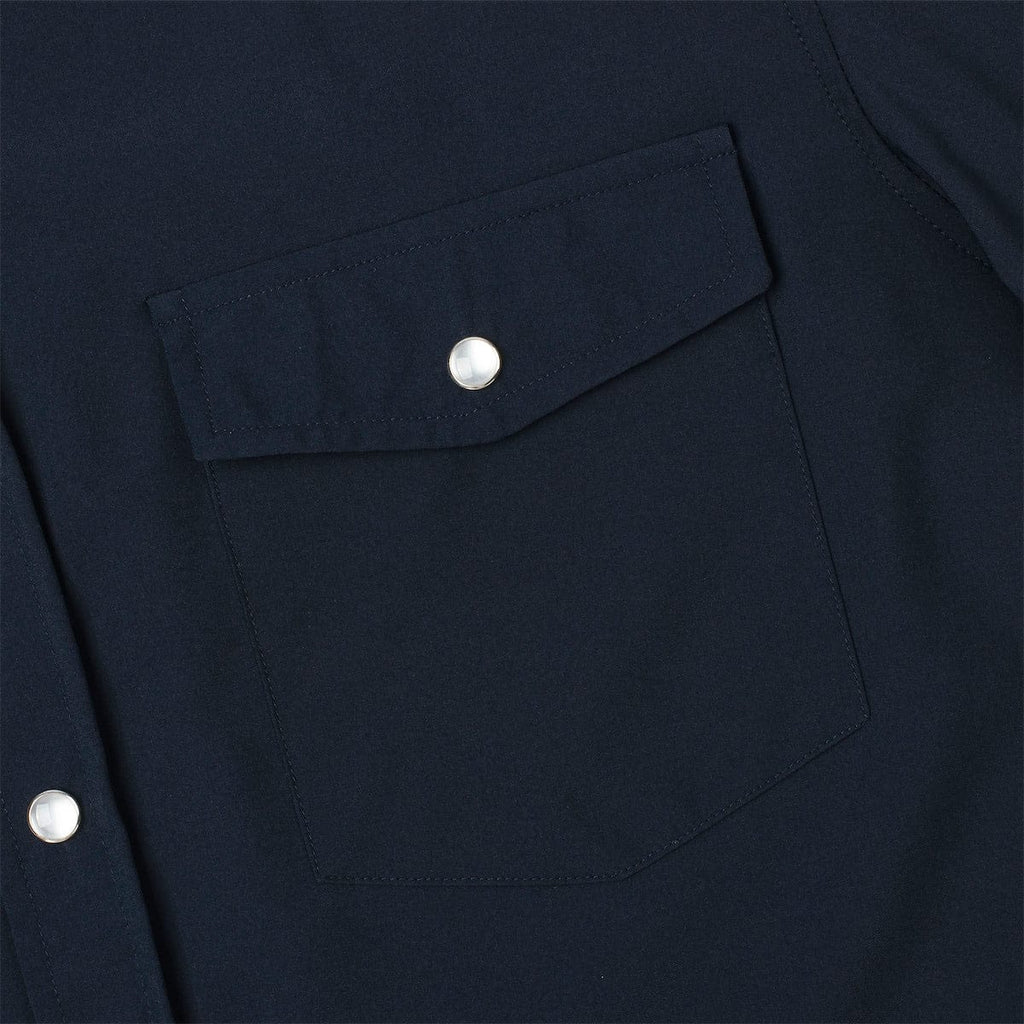 RSVLTS Morrow's Best Friend Roper Short Sleeve Shirt in Black — detail 7