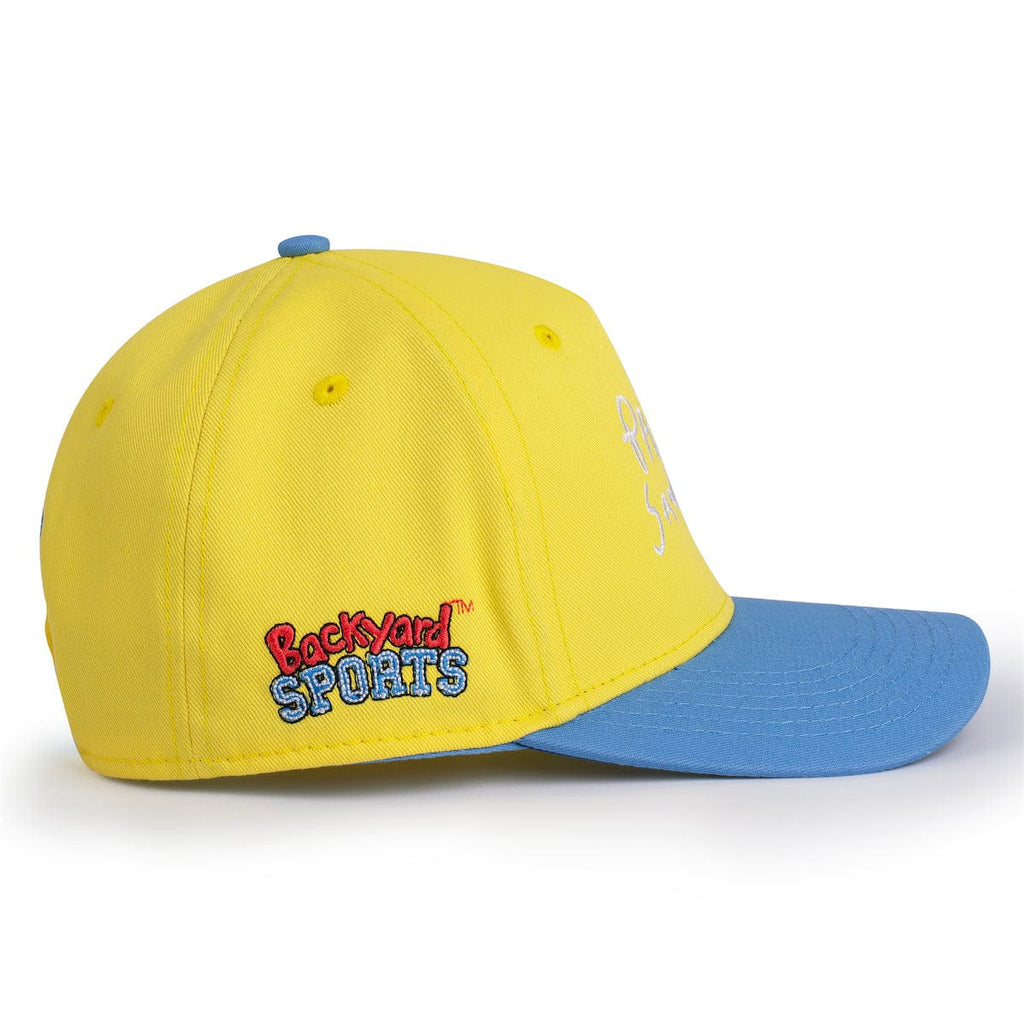 RSVLTS The Secret Weapon 5-Panel Curved Brim Hat in Blue — detail 6
