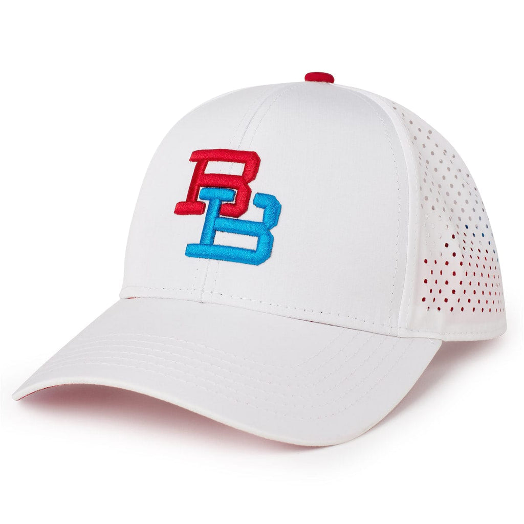 RSVLTS The Monogram Trucker Hat in White — front view