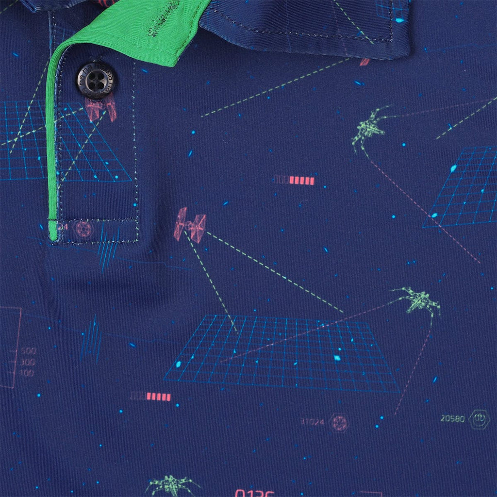 RSVLTS Starcade Preschool All-Day Polo in Blue — detail 2