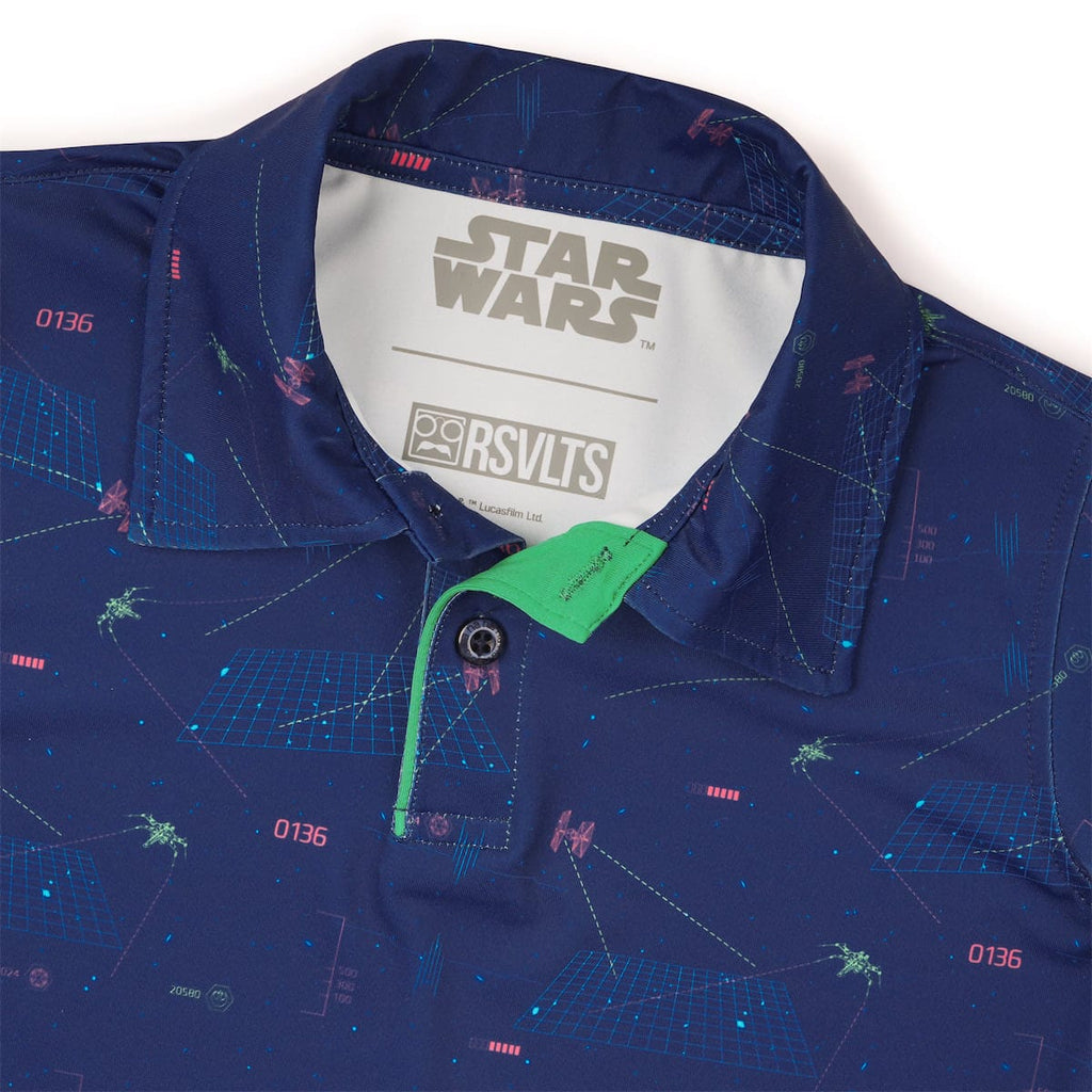 RSVLTS Starcade Preschool All-Day Polo in Blue — detail 3