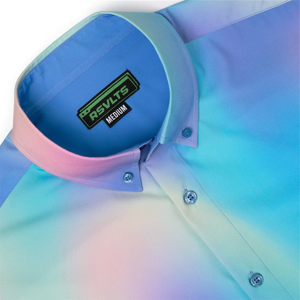 RSVLTS Sandstorm KUNUFLEX Short Sleeve Shirt in Multicolor — detail 6