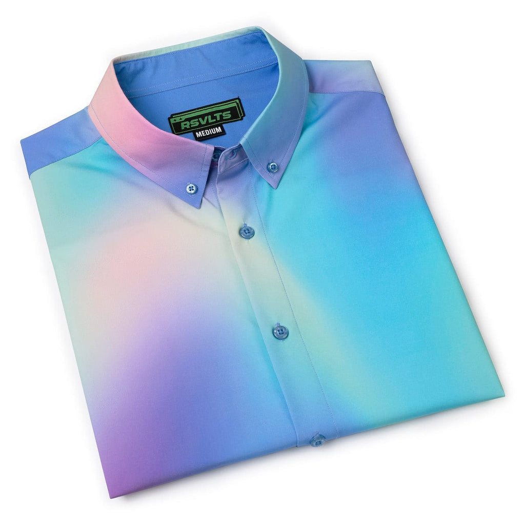 RSVLTS Sandstorm KUNUFLEX Short Sleeve Shirt in Multicolor — detail 10