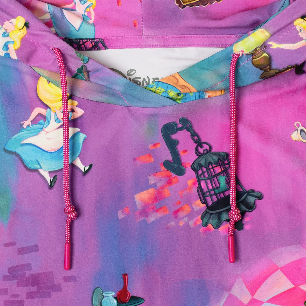 RSVLTS Down the Rabbit Hole Performance Hoodie in Pink — detail 5