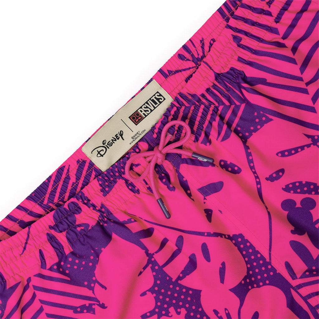RSVLTS Lei It on Me Hybrid Shorts in Pink — detail 8