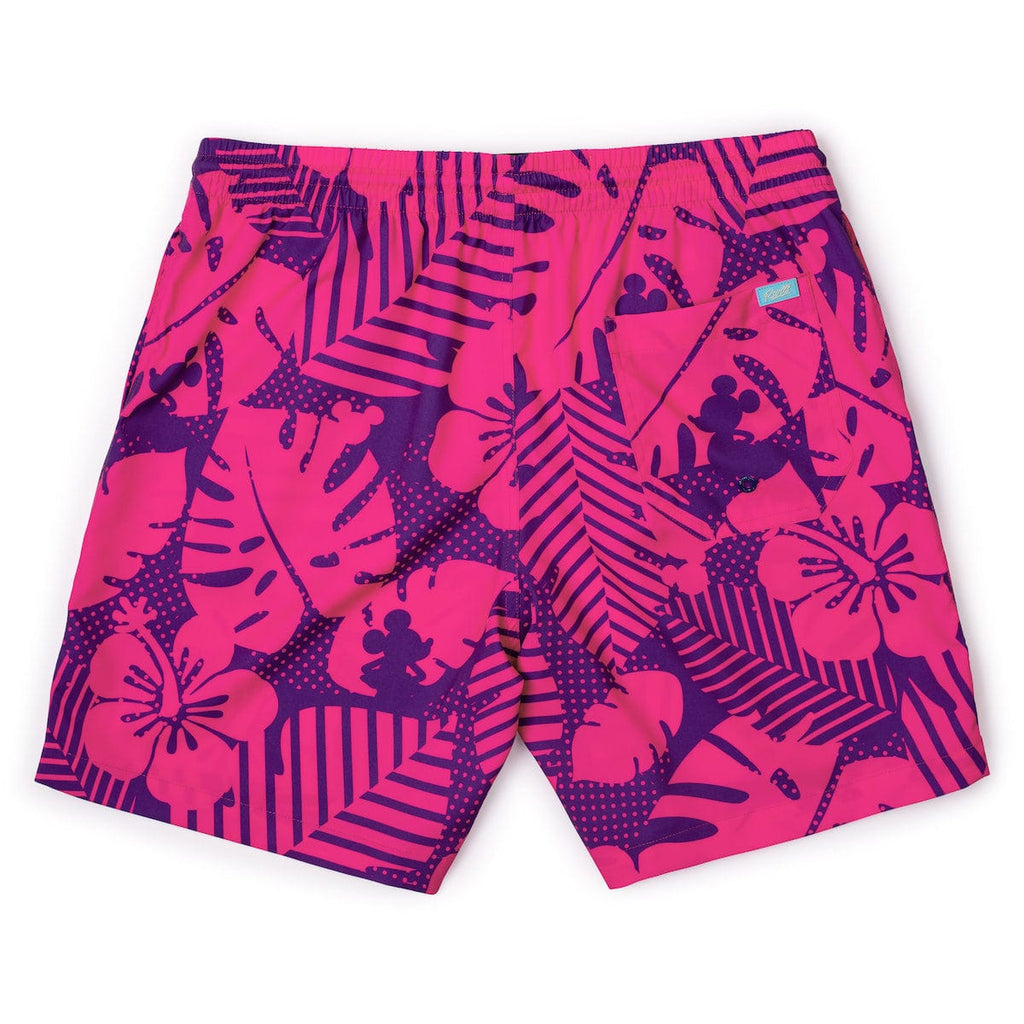 RSVLTS Lei It on Me Hybrid Shorts in Pink — detail 7