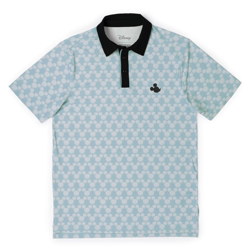 RSVLTS Mickey’s Country Club All-Day Polo in Blue — front view