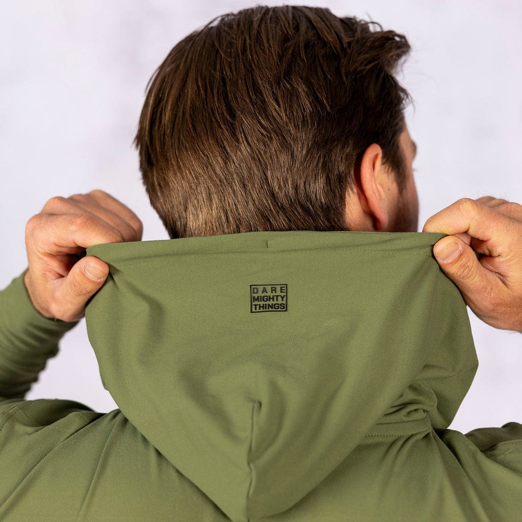 RSVLTS The Monogram (Surplus Olive) Performance Hoodie — detail 4