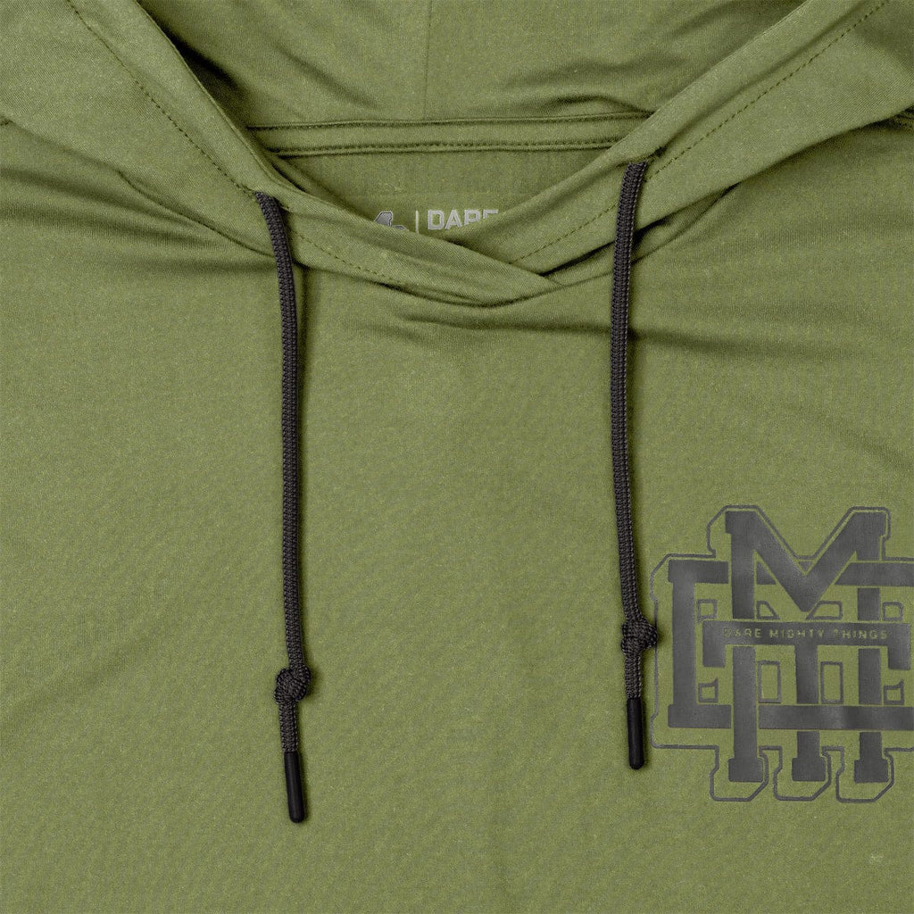 RSVLTS The Monogram (Surplus Olive) Performance Hoodie — detail 3