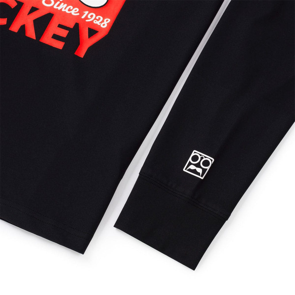 RSVLTS Run Mickey Long Sleeve Performance Tee in Black — detail 3