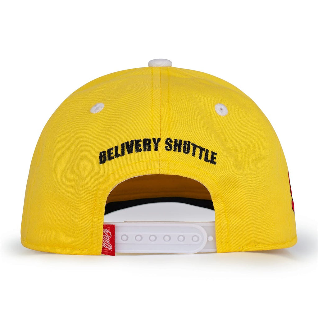 RSVLTS YO Delivery Shuttle 5-Panel Hat in Black — detail 5