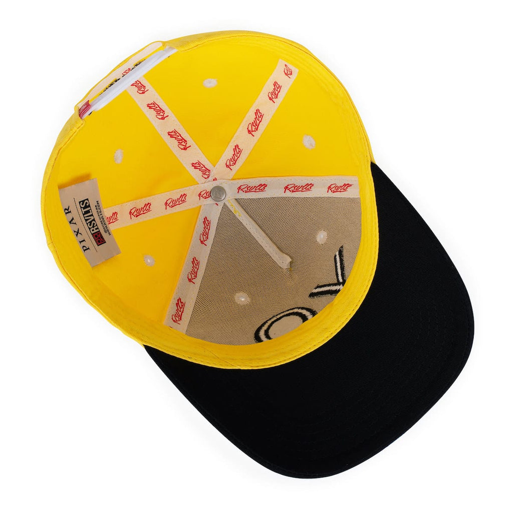 RSVLTS YO Delivery Shuttle 5-Panel Hat in Black — detail 9