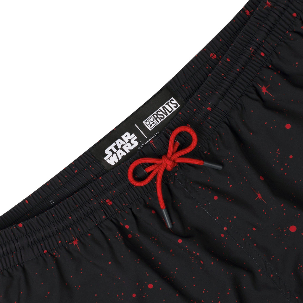 RSVLTS Sith Stare Hybrid Shorts in Black — detail 6