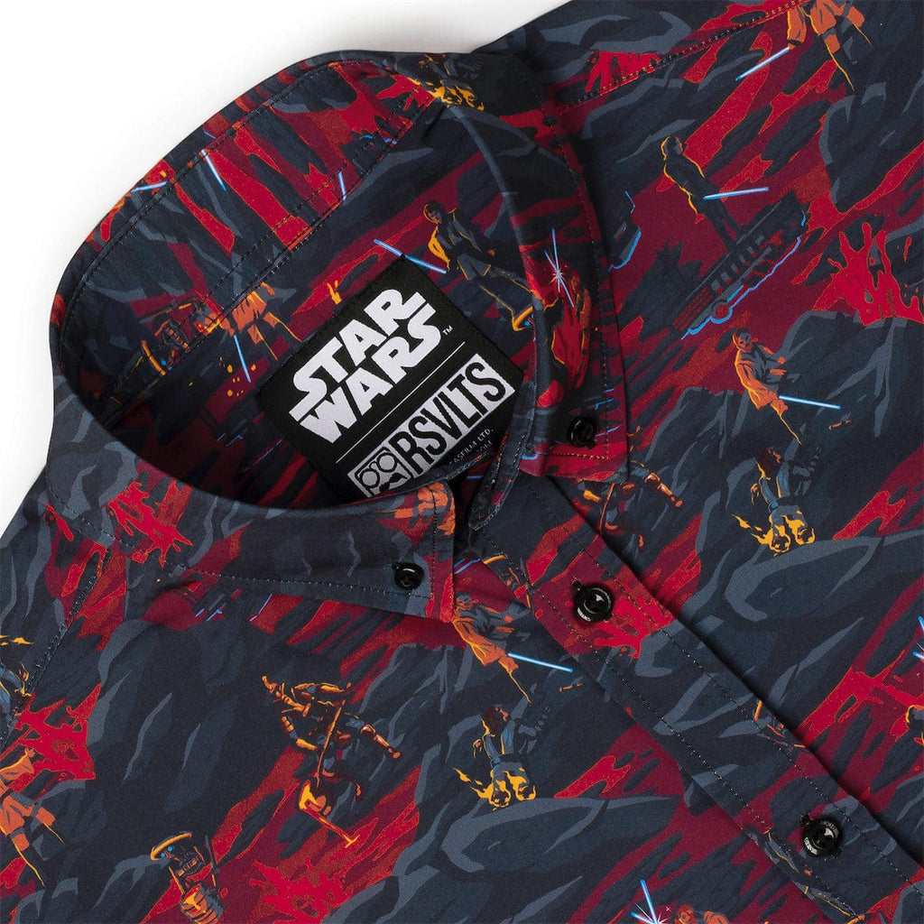 RSVLTS The High Ground KUNUFLEX Short Sleeve Shirt in Black — detail 8