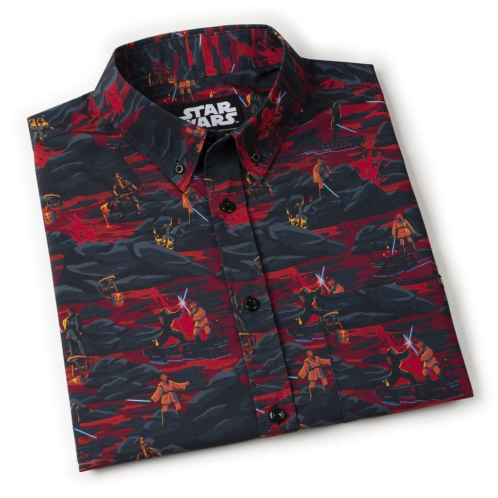 RSVLTS The High Ground KUNUFLEX Short Sleeve Shirt in Black — detail 10