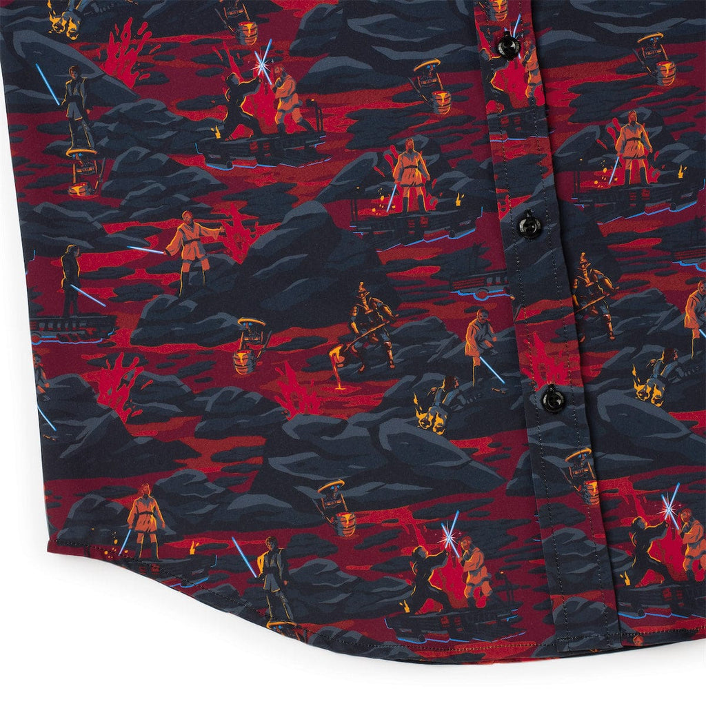 RSVLTS The High Ground KUNUFLEX Short Sleeve Shirt in Black — detail 9