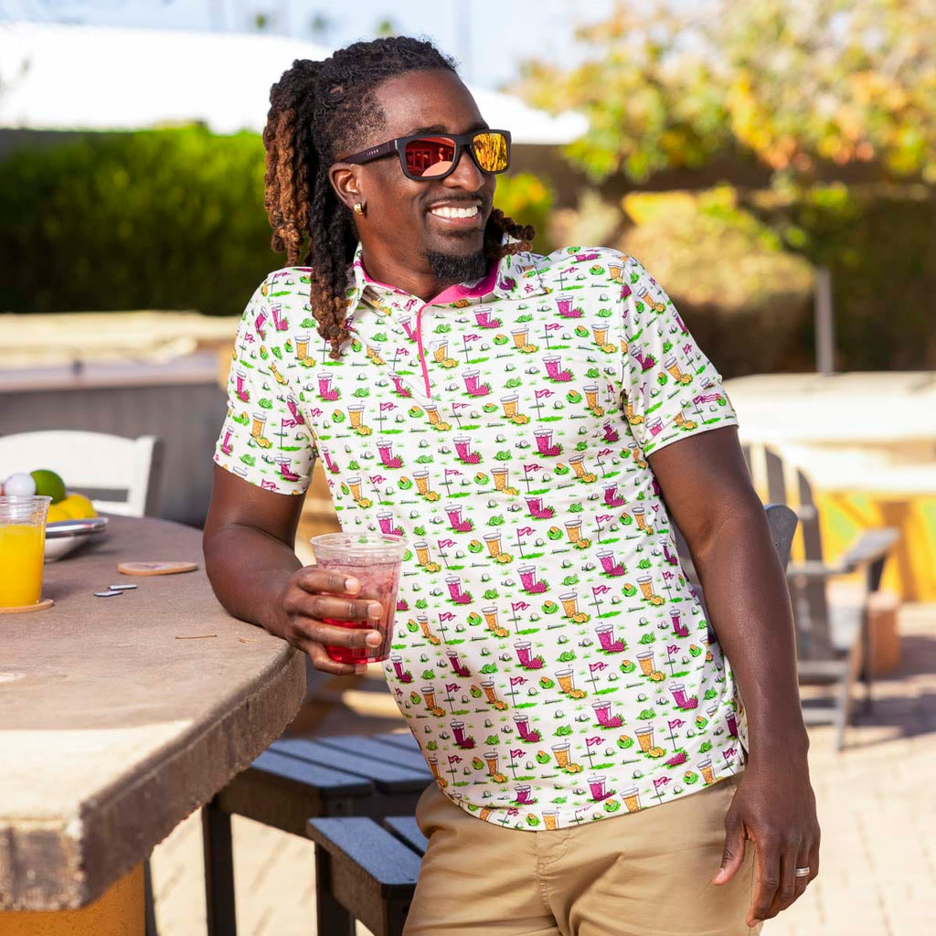 RSVLTS Sink ‘Em & Drink ‘Em All-Day Polo — detail 4
