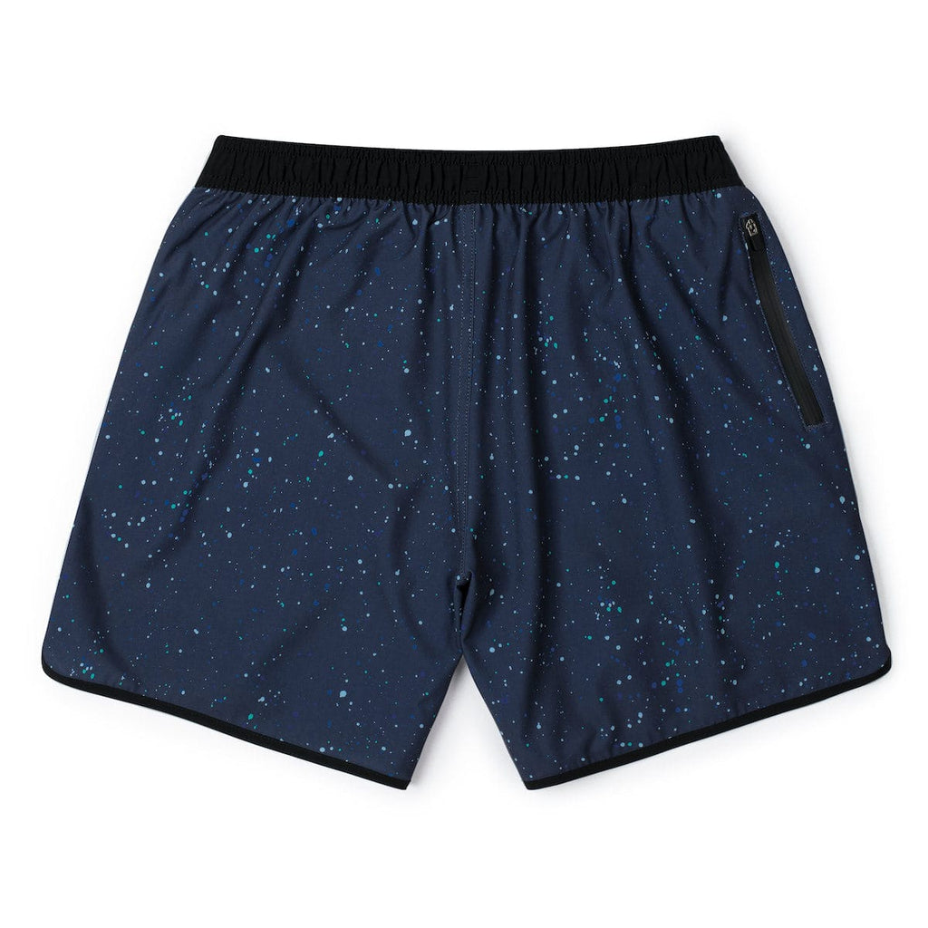 RSVLTS Splat Damon (Navy) V2 Lined Training Shorts in Blue — detail 10