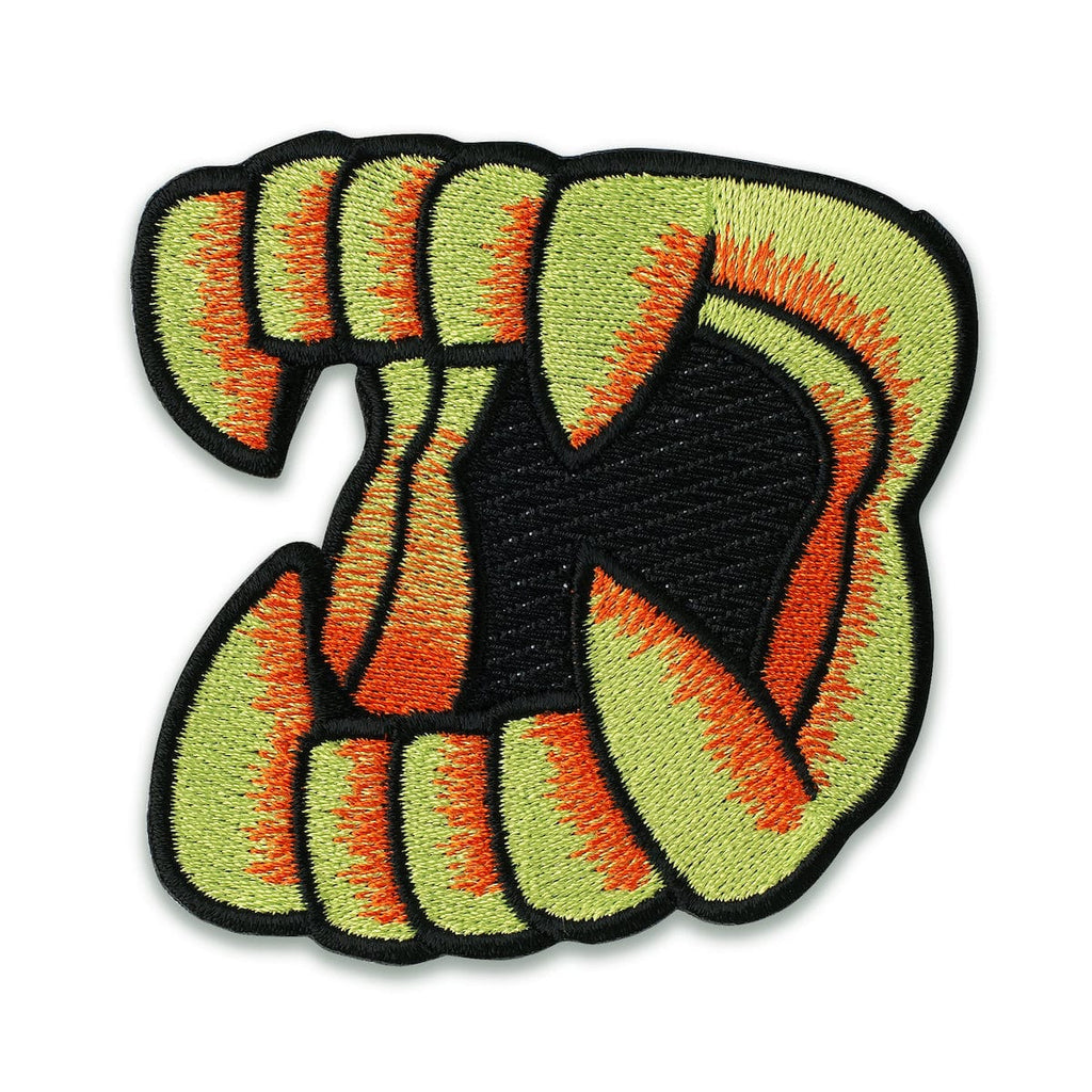 RSVLTS Fangs Patch — front view