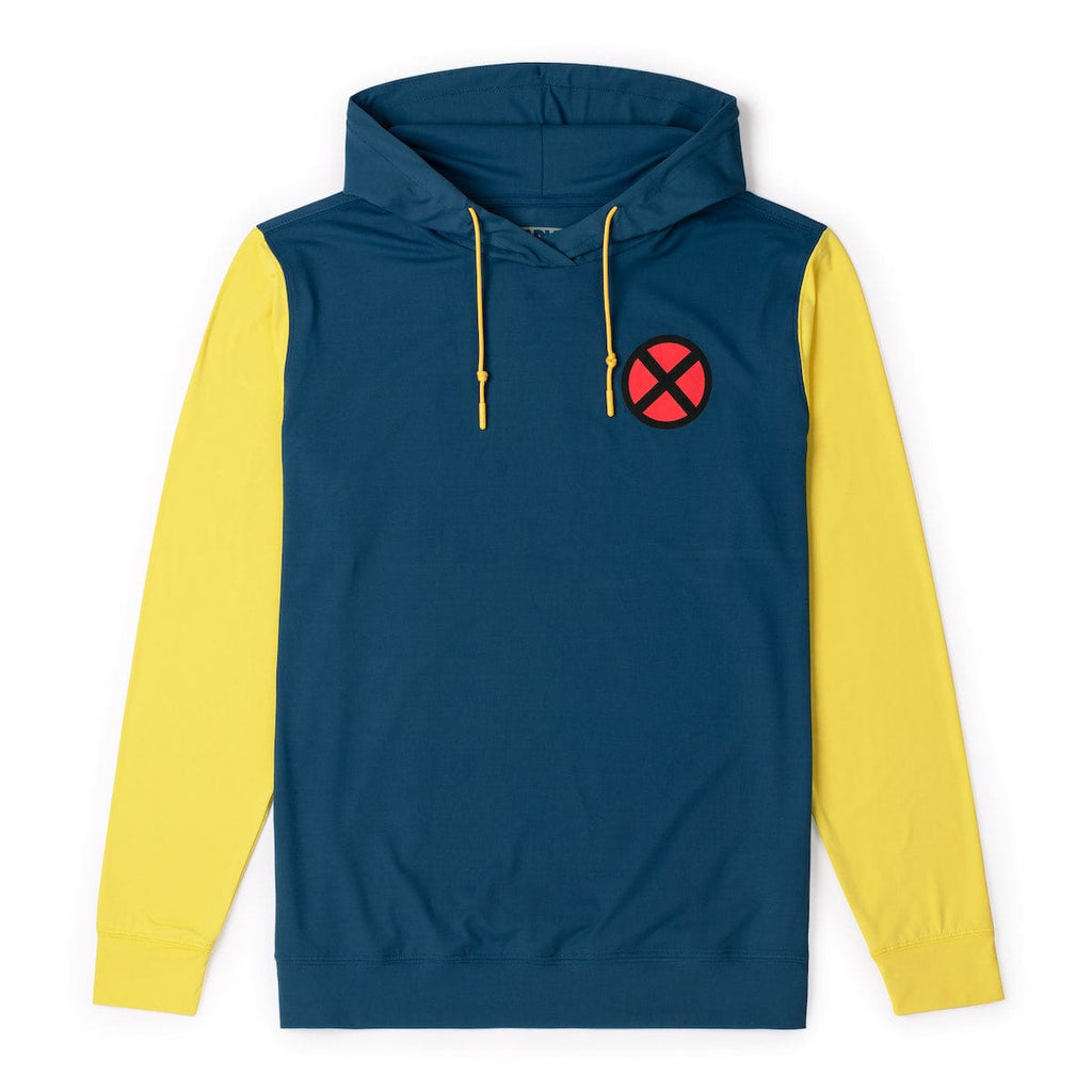 RSVLTS X-Suit Performance Hoodie in Blue — front view