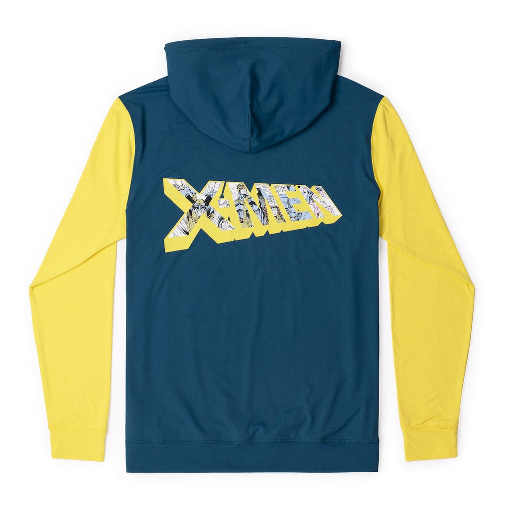 RSVLTS X-Suit Performance Hoodie in Blue — detail 3