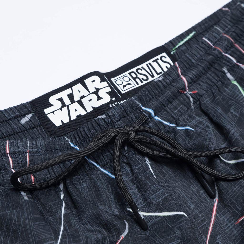 RSVLTS A Cut Above the Ordinary Hybrid Shorts in Black — detail 5