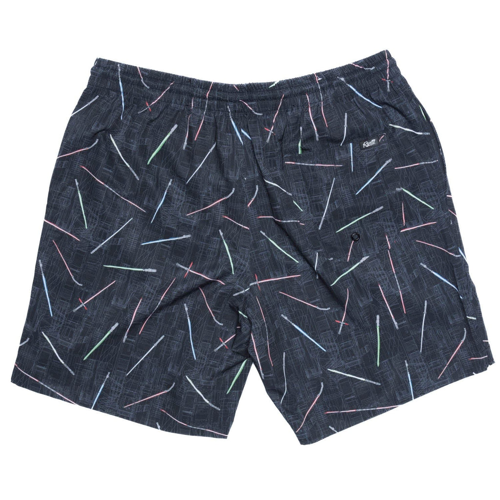 RSVLTS A Cut Above the Ordinary Hybrid Shorts in Black — detail 6