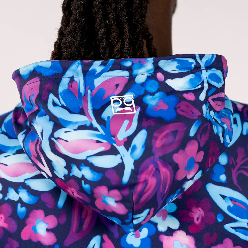 RSVLTS Tropiglow Performance Hoodie in Purple — detail 7