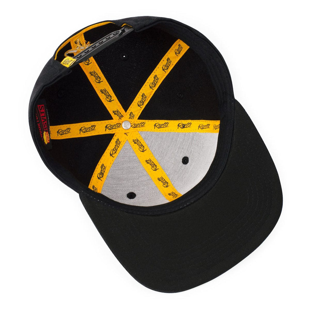 RSVLTS Flame Grillin' TLB Hat in Black — detail 7