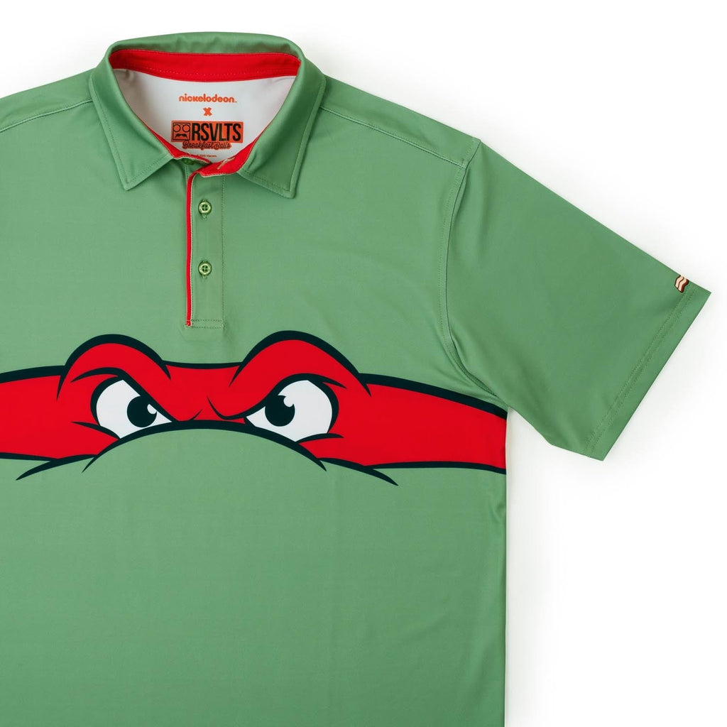RSVLTS Raphael All-Day Polo in Green — detail 5