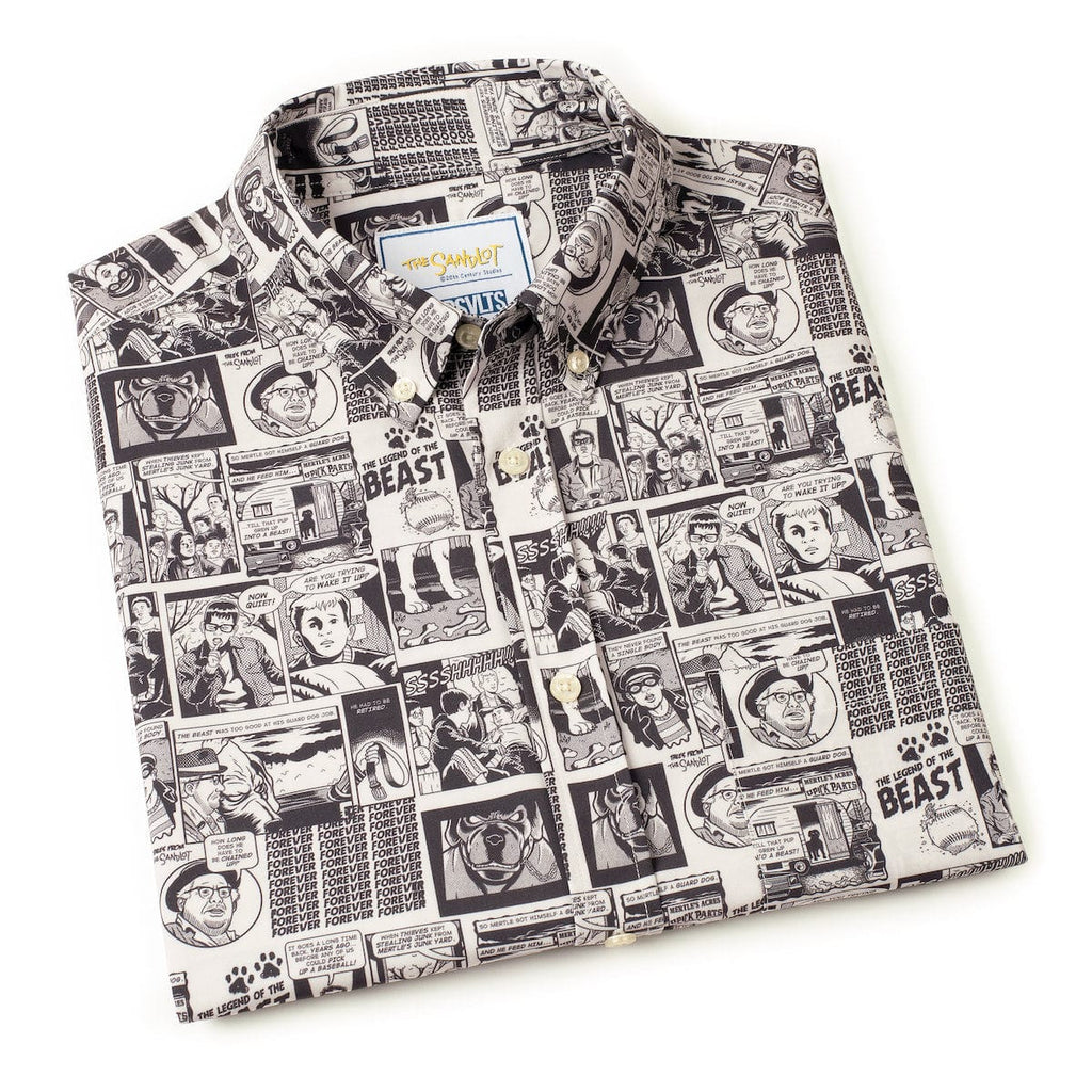 RSVLTS FOR-EV-ER KUNUFLEX Short Sleeve Shirt in Gray — detail 11