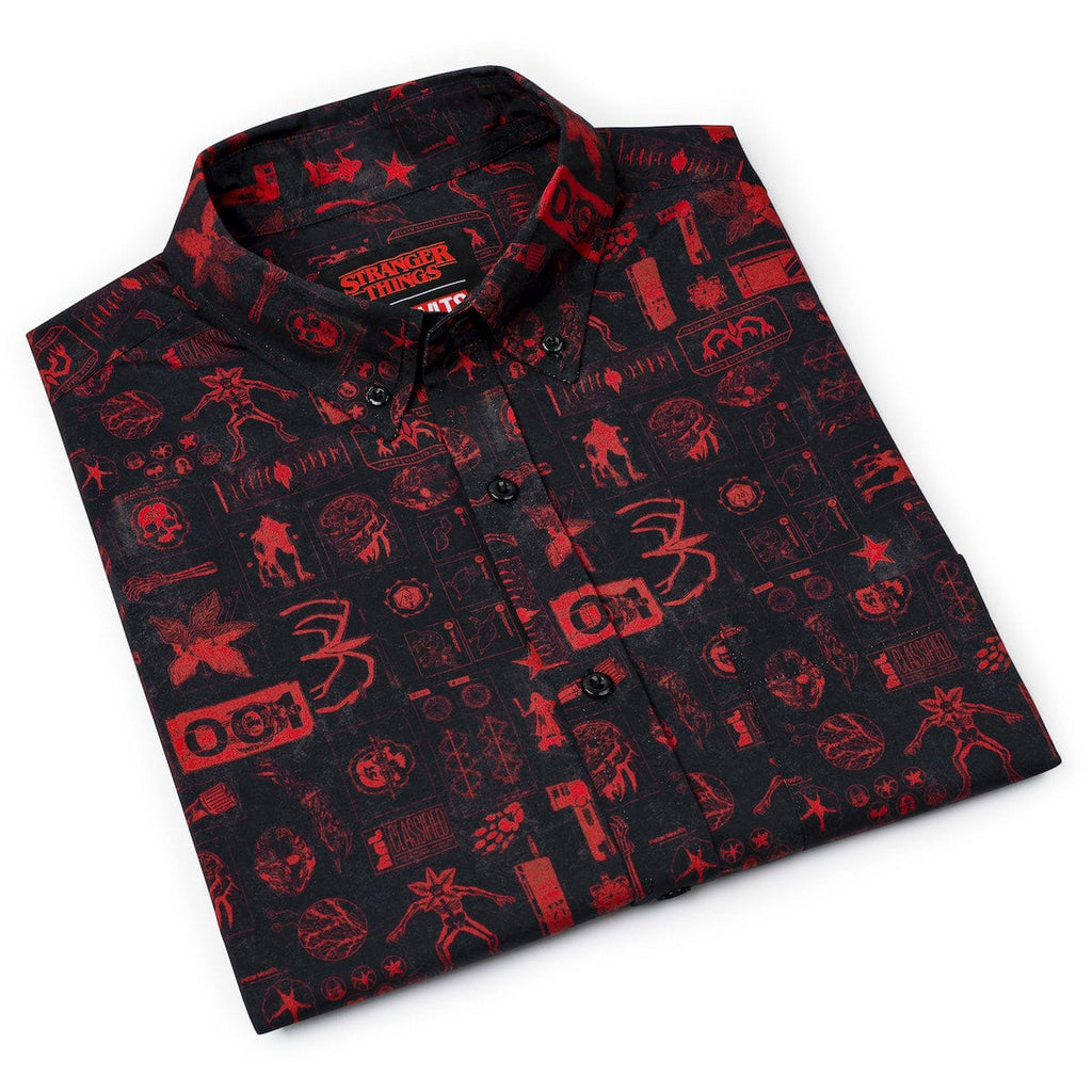 RSVLTS The Lab KUNUFLEX Short Sleeve Shirt in Black — detail 10