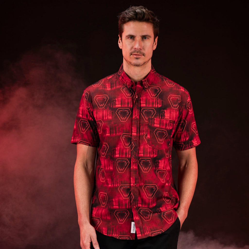 RSVLTS I Am Fearless KUNUFLEX Short Sleeve Shirt in Black — detail 5