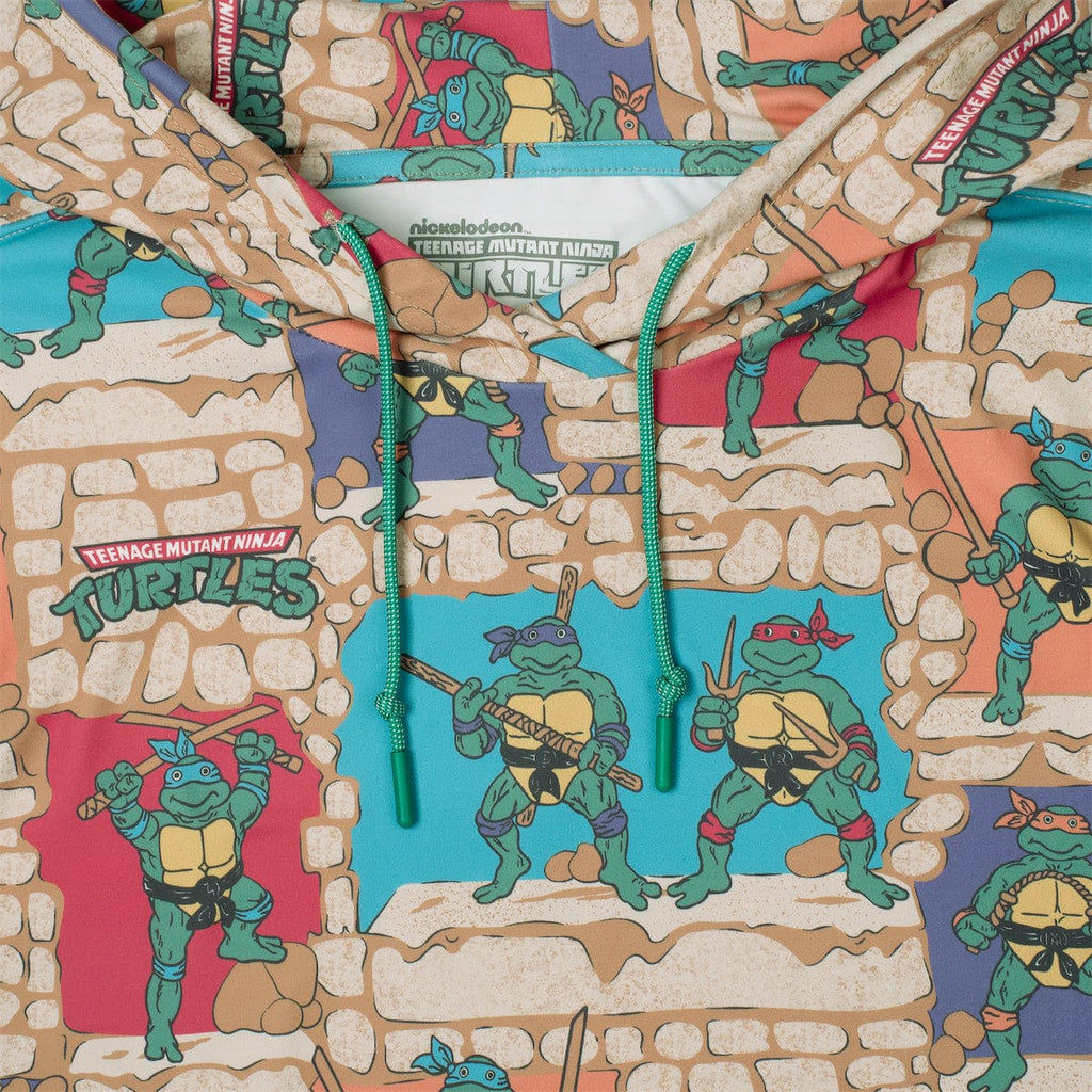 RSVLTS Cowabunga Covers Performance Hoodie in Brown — detail 3