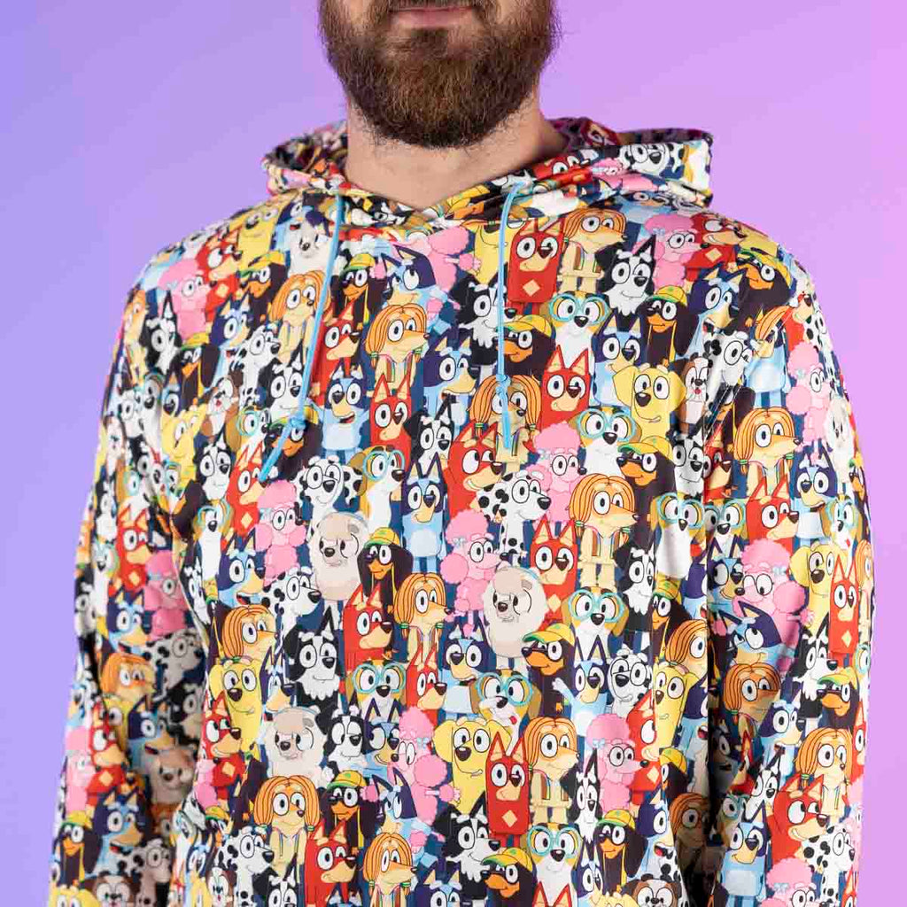 RSVLTS Primary Pals Performance Hoodie in Multicolor — detail 3