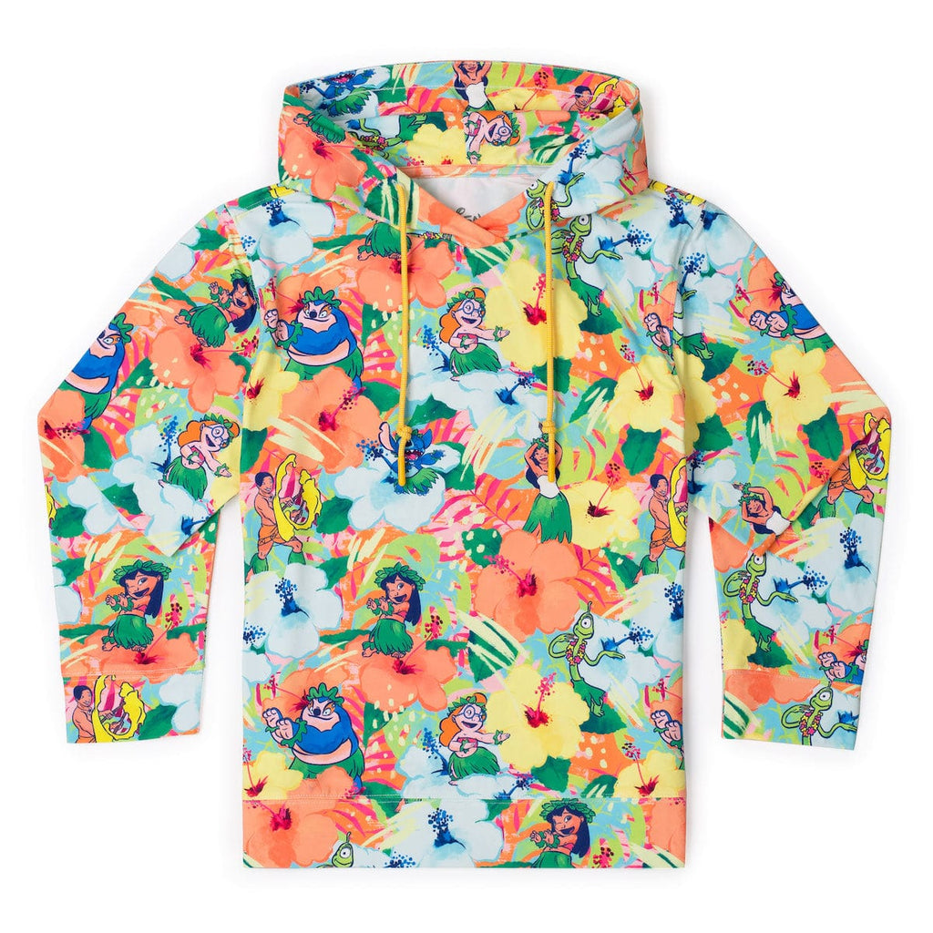RSVLTS Let’s Dance Youth Performance Hoodie in Multicolor — front view