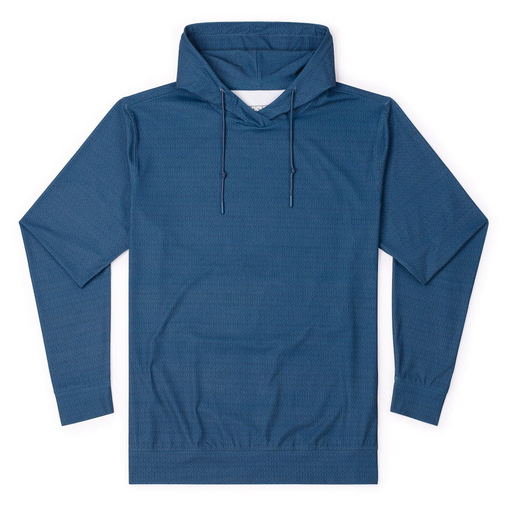 RSVLTS S Is for Legend (Navy) Performance Hoodie in Blue — detail 3