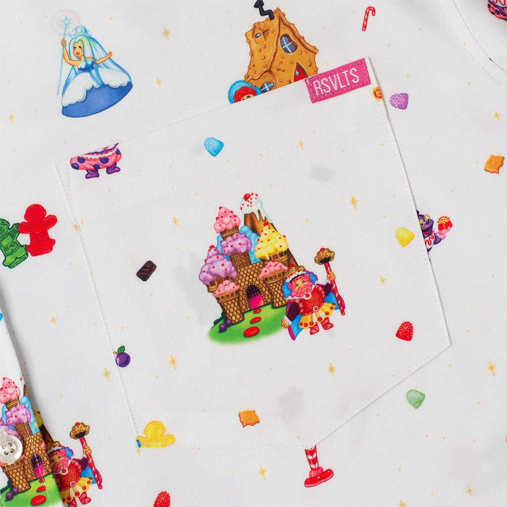 RSVLTS Sweet Adventures KUNUFLEX Short Sleeve Shirt in Multicolor — detail 10