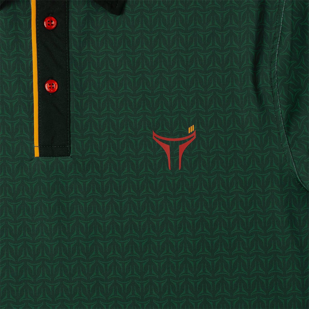 RSVLTS Out for Bounty All-Day Polo in Green — detail 4