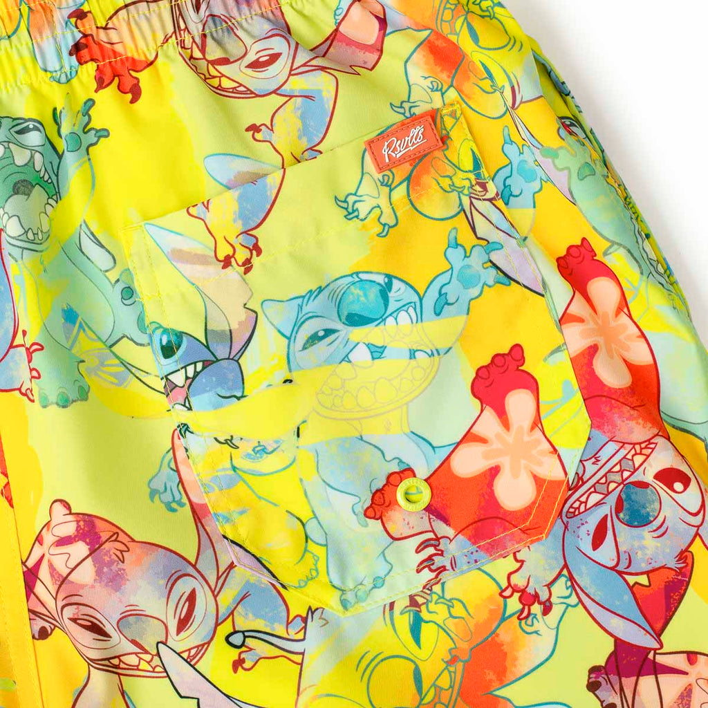 RSVLTS Tropical Troublemaker Hybrid Shorts in Multicolor — detail 3