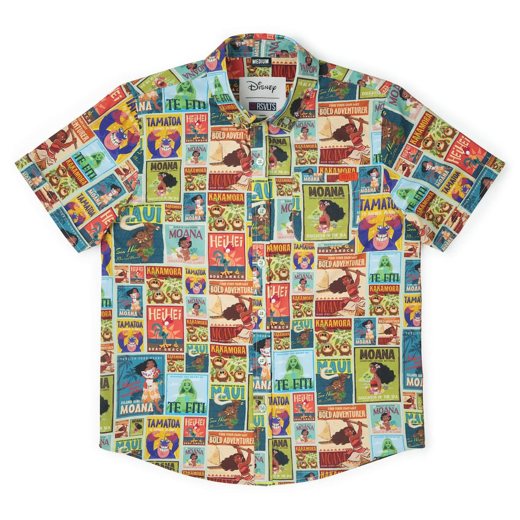 RSVLTS The Ocean Is Calling Youth KUNUFLEX Short Sleeve Shirt — detail 3