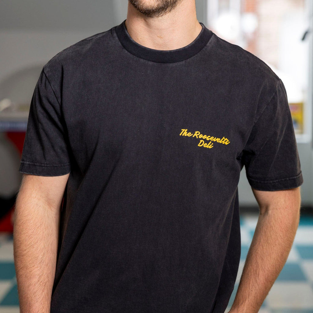 RSVLTS The Roosevelts Deli Vintage Crewneck Tee — detail 3