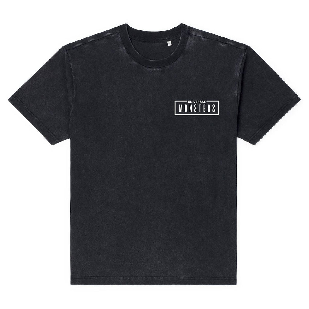 RSVLTS Masters of Horror Vintage Crewneck Tee in Black — detail 3