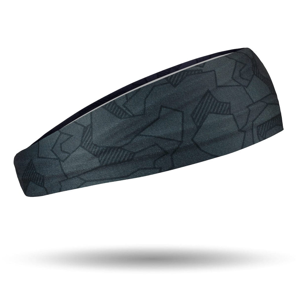 RSVLTS Tectonic Headband in Black — detail 2