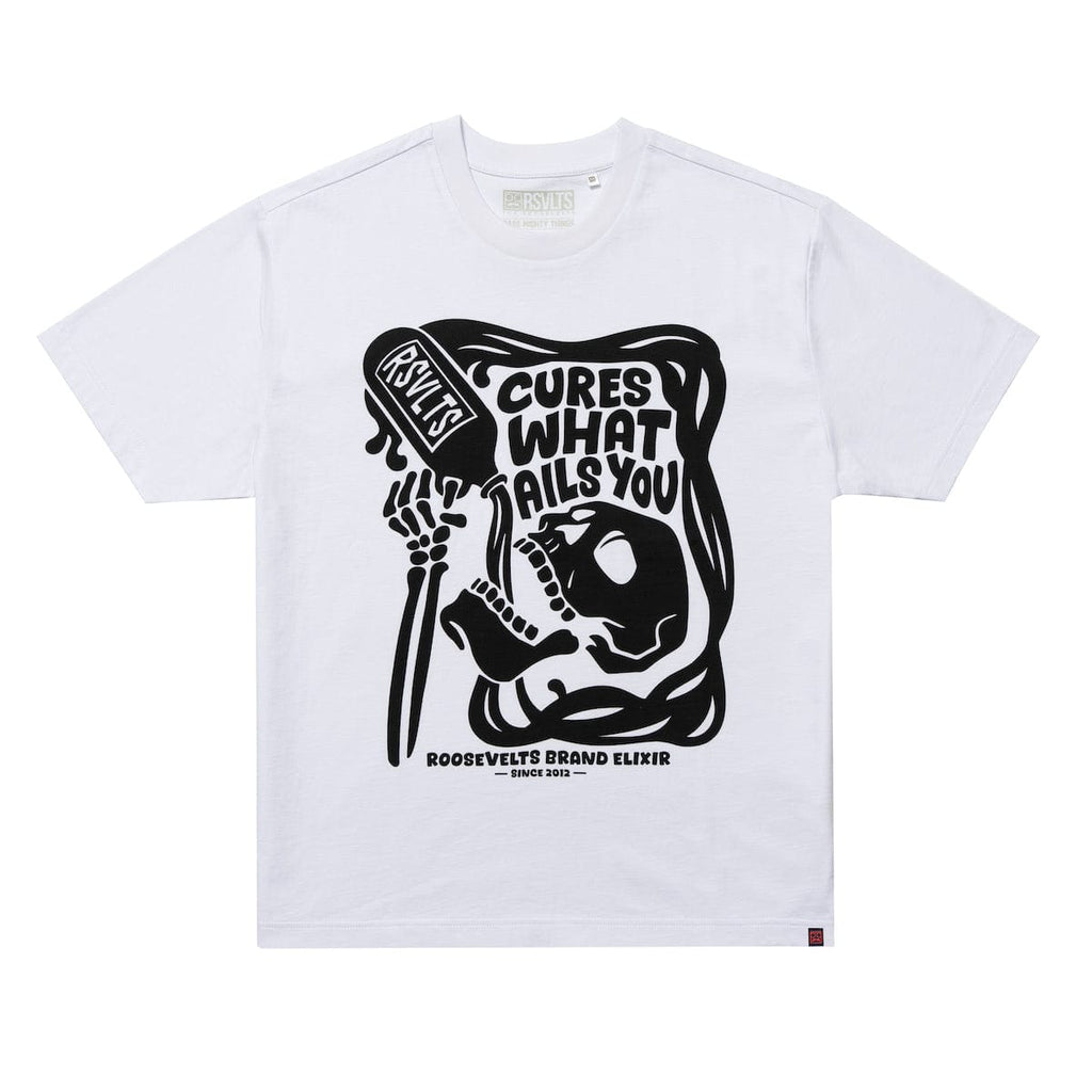RSVLTS Cures What Ails You Vintage Crewneck Tee — detail 3